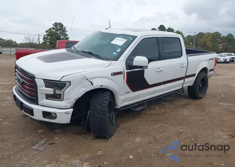 2016 Ford F-150 Lariat from USA, damaged, VIN 1FTFW1EG3GFD04063